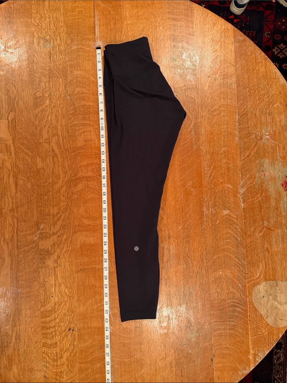 Women’s Black Lululemon High Rise Leggings
